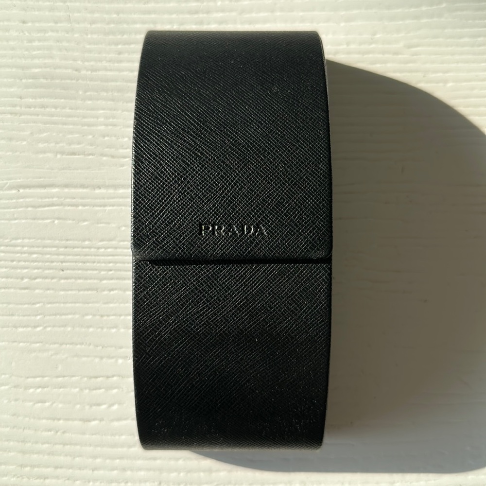 Prada Sunglasses Case (with Prada Cleaning Cloth)